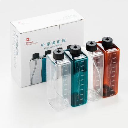 Chihiros Aquatic Studio Dosierflaschen 450 ml (4 Stück) – Dosieranlagen & Nachfüllautomatik für das Aquarium bei AquascapingForLife