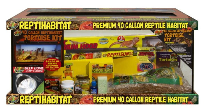 ReptiHabitat Tortoise Kit 40 Gallon (91 x 46 x 46 cm) – Terrarien & Schränke für das Aquarium bei AquascapingForLife