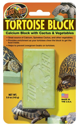 Tortoise Block mit Opuntia Kaktus – Fischfutter für das Aquarium bei AquascapingForLife