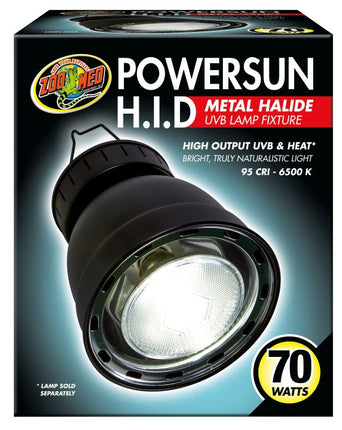 PowerSun H.I.D UVB Lamp Fixture (70 W) – Aquarium-Beleuchtung für das Aquarium bei AquascapingForLife