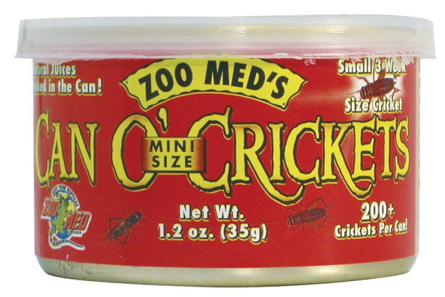 Can O' Crickets Mini Size 35 g (200 crickets) – Fischfutter für das Aquarium bei AquascapingForLife
