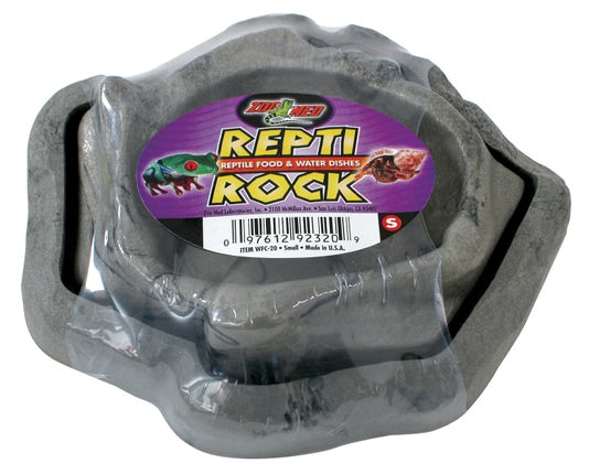 Repti Rock Combo Food/Water Dish – Aquarium-Deko für das Aquarium bei AquascapingForLife