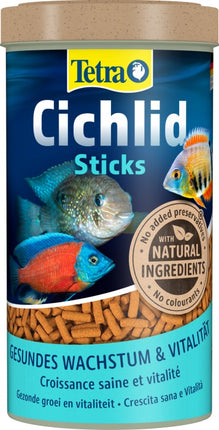Tetra Cichlid Sticks – Fischfutter für das Aquarium bei AquascapingForLife
