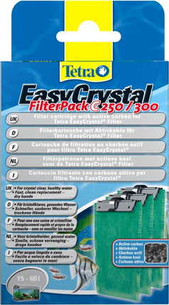 Tetra EasyCrystal Filter Pack C 250/300 + Aktivkohle – Ersatzteil für das Aquarium bei AquascapingForLife