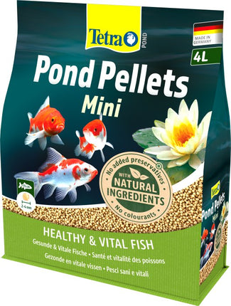 Tetra Pond Pellets Mini (4 L) – Fischfutter für das Aquarium bei AquascapingForLife