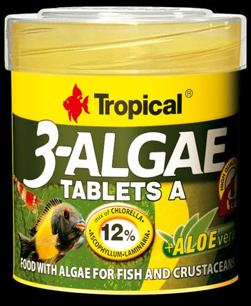 Tropical Algae Tablets A – Fischfutter für das Aquarium bei AquascapingForLife