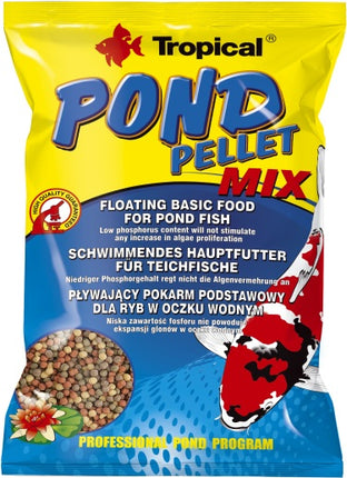 Tropical Pond Pellet Mix (1000 ml) – Fischfutter für das Aquarium bei AquascapingForLife