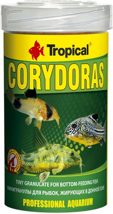 Tropical Corydoras (100 ml) – Fischfutter für das Aquarium bei AquascapingForLife