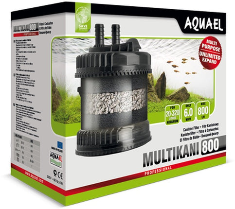 Aquael Filter MULTIKANI 800 – Aquarienfilter für das Aquarium bei AquascapingForLife