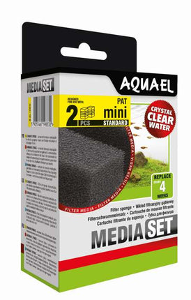 Aquael Filterschwamm PAT Mini Standard (2 Stück) – Filtermedium für das Aquarium bei AquascapingForLife