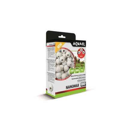 Aquael Filtermedium NANOMAX BIO 1L – Filtermedium für das Aquarium bei AquascapingForLife