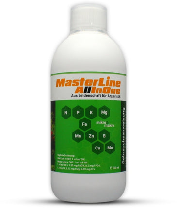 MasterLine All In One Boost – Wasserzusätze/Dünger/Medikamente für das Aquarium bei AquascapingForLife