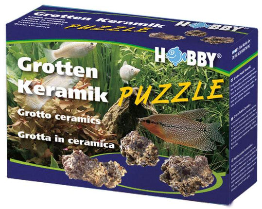Hobby (Dohse) Grottenpuzzle-Keramik (1 kg) – Ornamente und sonstige Dekoration für das Aquarium bei AquascapingForLife