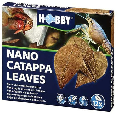 Hobby (Dohse) Nano Catappa Leaves (12 Stück) – Wasserzusätze/Dünger/Medikamente für das Aquarium bei AquascapingForLife