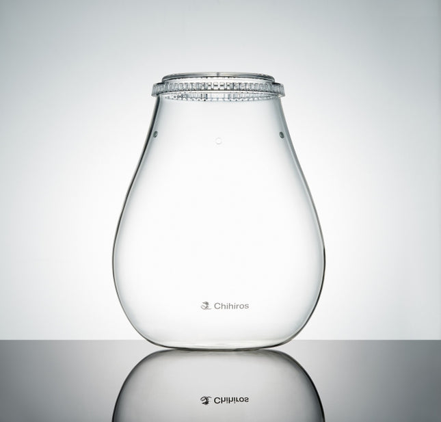 Chihiros Aquatic Studio Glass Pot Dew Shaped (3.250 ml) – Aquarium-Deko für das Aquarium bei AquascapingForLife