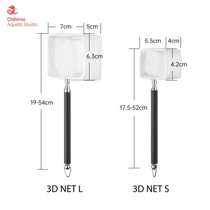 Chihiros Aquatic Studio Teleskopnetz 3D NET – Ansicht 2