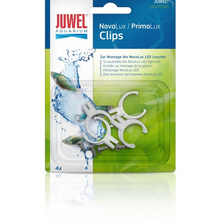 Juwel Aquarium NovoLux/PrimoLux LED Clips (4 Stück) – Aquarium-Beleuchtung für das Aquarium bei AquascapingForLife