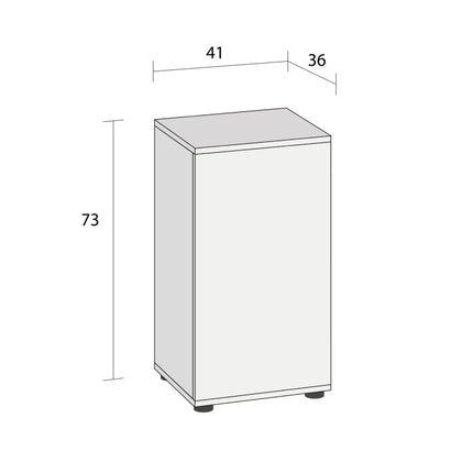 Juwel Aquarium Schrank SBX Vio Cube – Ansicht 3