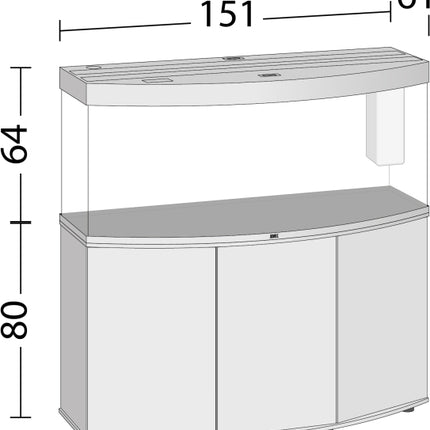 Juwel Aquarium Schrank SBX Vision – Ansicht 21