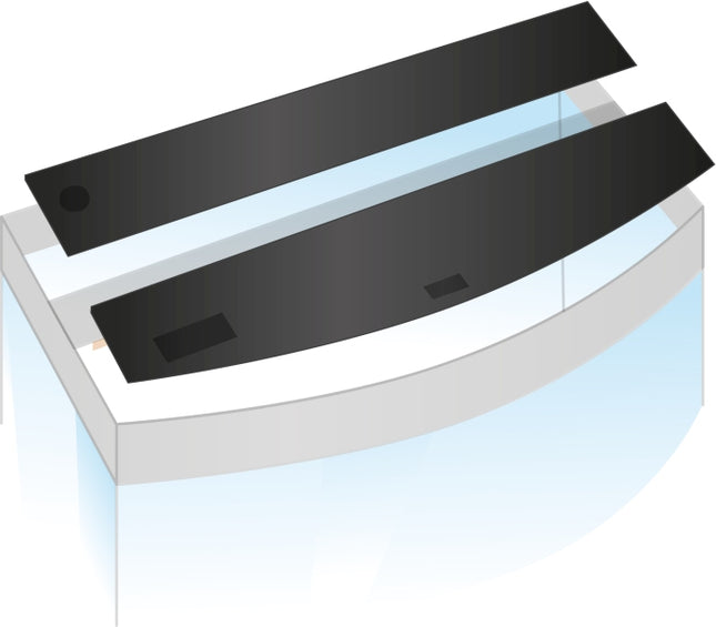 Juwel Aquarium Klappensatz für Vision – Abdeckungen/Klappensätze/Abdeckscheiben für das Aquarium bei AquascapingForLife