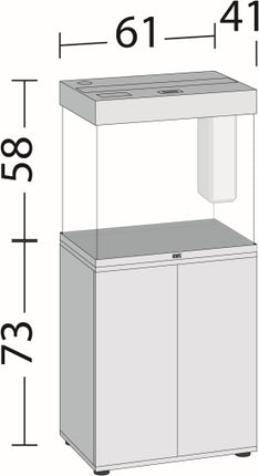 Juwel Aquarium Lido LED SBX Kombination – Ansicht 10