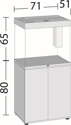 Juwel Aquarium Lido LED SBX Kombination – Ansicht 16