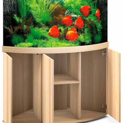 Juwel Aquarium Trigon 350 LED SBX helles Holz Kombi – Ansicht 2