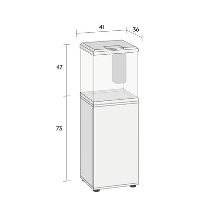 Juwel Aquarium Vio Cube SBX Kombination – Ansicht 6