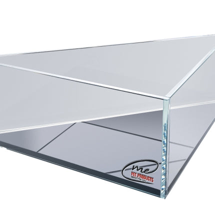 Me EcoShape Triangle Glasschale Optiwhite 20 x 20 x 8 cm [P2] – Nagerzubehör für das Aquarium bei AquascapingForLife