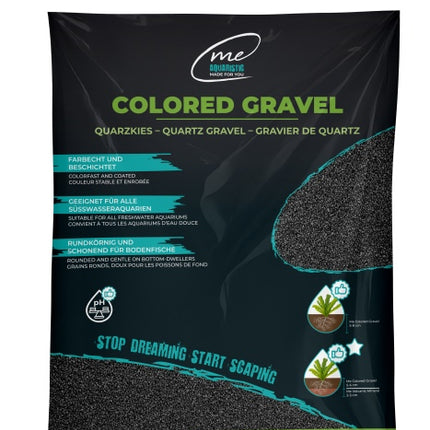 Me Colored Gravel Obsidian Black – Bodengrund für das Aquarium bei AquascapingForLife