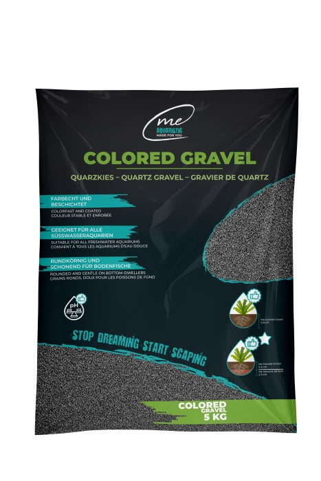 Me Colored Gravel Granite Grey – Bodengrund für das Aquarium bei AquascapingForLife