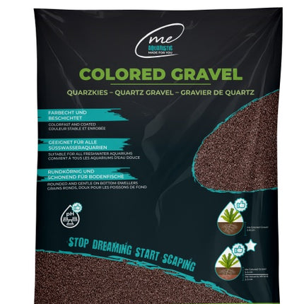 Me Colored Gravel Mocha Brown 1 – Bodengrund für das Aquarium bei AquascapingForLife