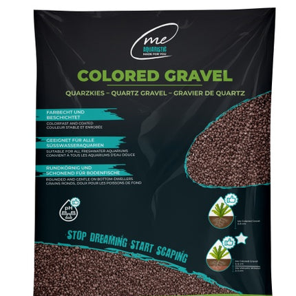 Me Colored Gravel Mocha Brown 2 – Bodengrund für das Aquarium bei AquascapingForLife