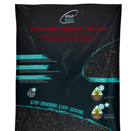 Me Volcanic Mineral Black – Bodengrund für das Aquarium bei AquascapingForLife