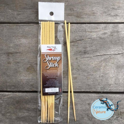 CeramicNature Shrimp Stick Blütenpollen Lolly (10 Stück) – Fischfutter für das Aquarium bei AquascapingForLife
