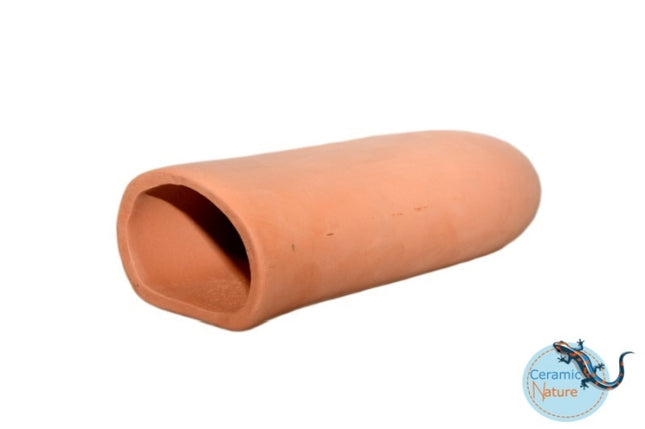 CeramicNature Höhle rund, groß - rot – Ornamente und sonstige Dekoration für das Aquarium bei AquascapingForLife