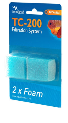 Aquatlantis Filterschwamm TC-200 (2 Stück) – Filtermedium für das Aquarium bei AquascapingForLife