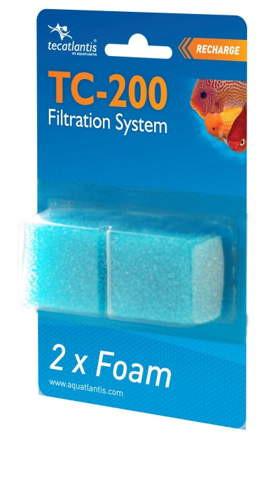 Aquatlantis Filterschwamm TC-200 (2 Stück) – Filtermedium für das Aquarium bei AquascapingForLife