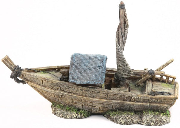 Aquatlantis Segelboot 30 cm – Ornamente und sonstige Dekoration für das Aquarium bei AquascapingForLife