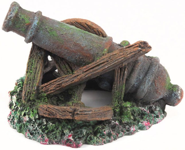 Aquatlantis Kanone – Ornamente und sonstige Dekoration für das Aquarium bei AquascapingForLife
