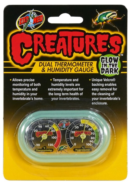 Creatures Dual Thermometer and Humidity – Thermometer/Hygrometer für das Aquarium bei AquascapingForLife