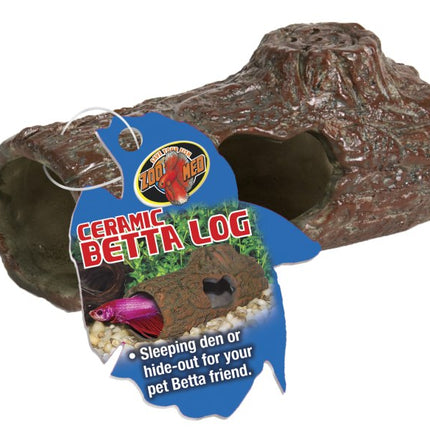 Ceramic Betta Log SM (Small) – Ornamente und sonstige Dekoration für das Aquarium bei AquascapingForLife