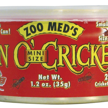 Can O' Crickets Mini Size 35 g (200 crickets) – Fischfutter für das Aquarium bei AquascapingForLife