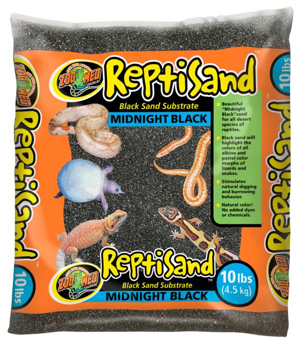 Repti Sand Midnight Black (4,5 kg) – Bodengrund für das Aquarium bei AquascapingForLife