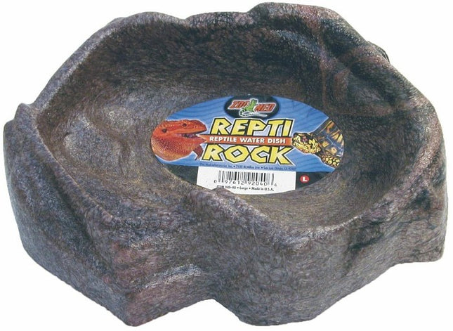 Repti Rock Water Dish LG (Large) – Zubehör Terraristik (Heizsysteme/Deko/Sonstiges) für das Aquarium bei AquascapingForLife