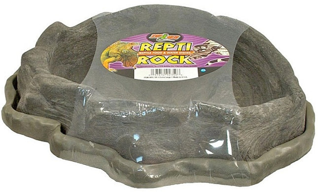 Repti Rock Water Dish X LG (X-Large) – Zubehör Terraristik (Heizsysteme/Deko/Sonstiges) für das Aquarium bei AquascapingForLife