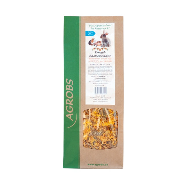 Agrobs Ringelblumenblüten (100 g) – Fischfutter für das Aquarium bei AquascapingForLife