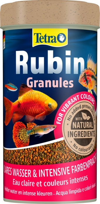 Tetra Rubin Granulat (250 ml) – Fischfutter für das Aquarium bei AquascapingForLife