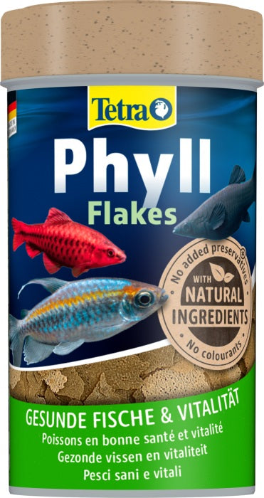 Tetra Phyll – Fischfutter für das Aquarium bei AquascapingForLife