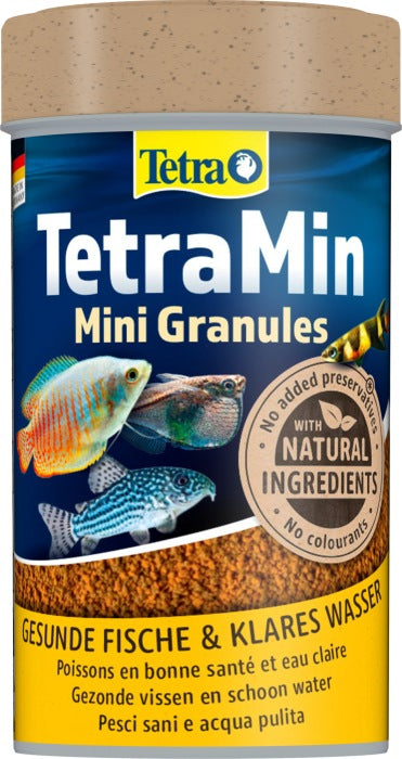 Tetra Mini Granules (100 ml) – Fischfutter für das Aquarium bei AquascapingForLife